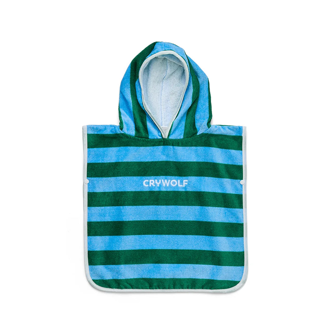 Crywolf Baby Hooded Towel - Deck Stripe