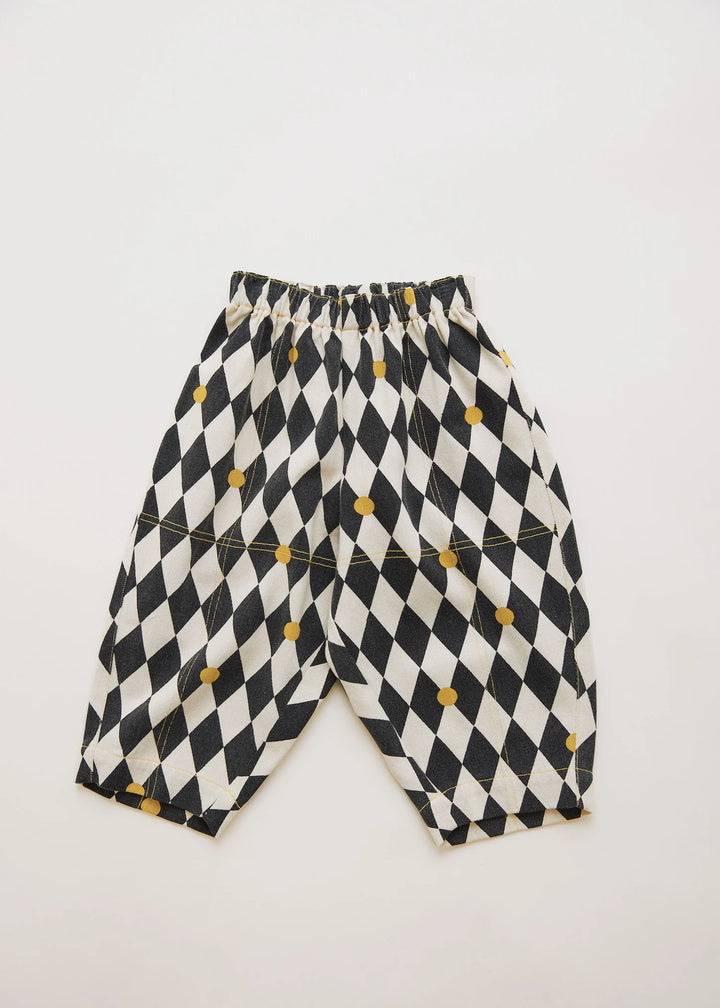 Claude &amp; Co Rex Harlequin Spot Trouser