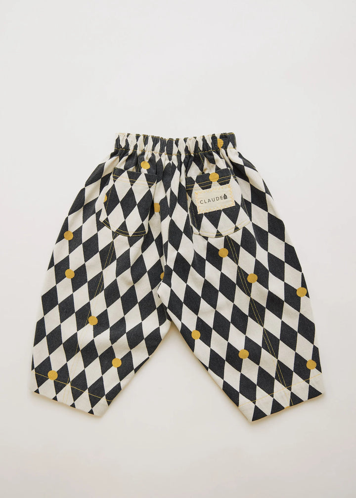Claude &amp; Co Rex Harlequin Spot Trouser