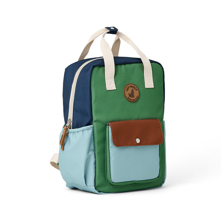 Crywolf Mini Backpack - Ocean Colour Block