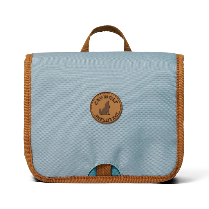 Crywolf Core Hanging Toiletry Bag - Moss Colourblock