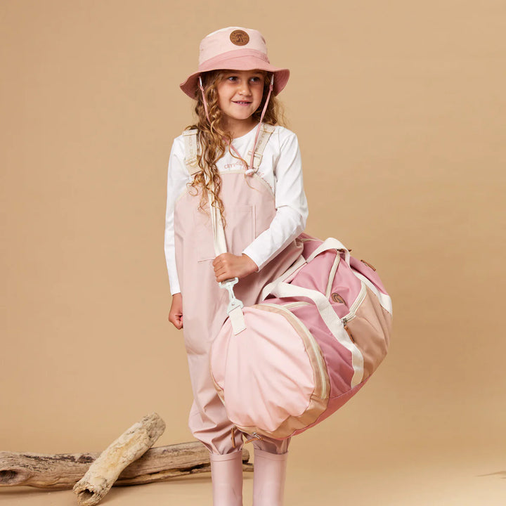 Crywolf Core Packable Duffel Bag - Blush Colourblock