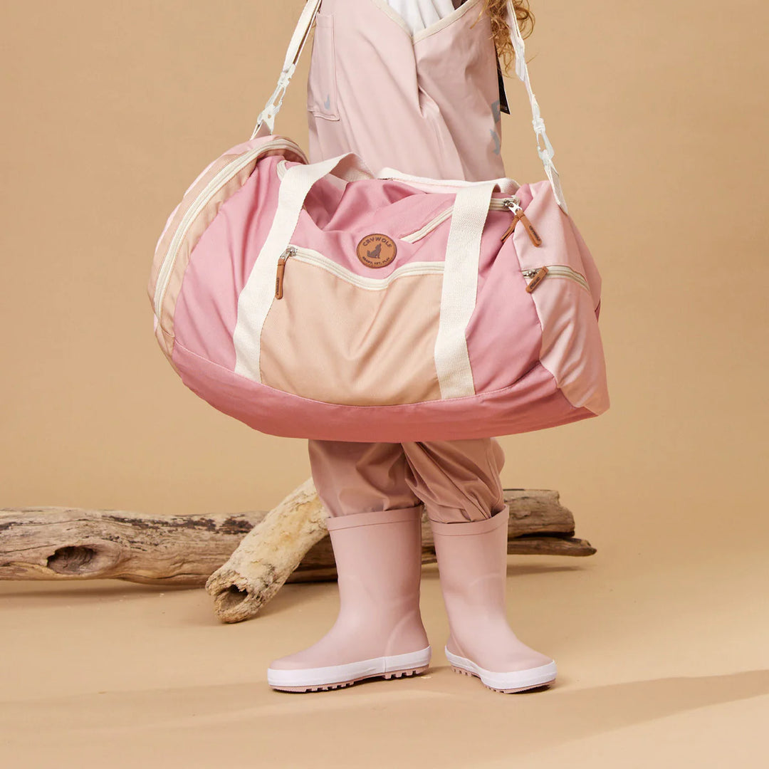 Crywolf Core Packable Duffel Bag - Blush Colourblock