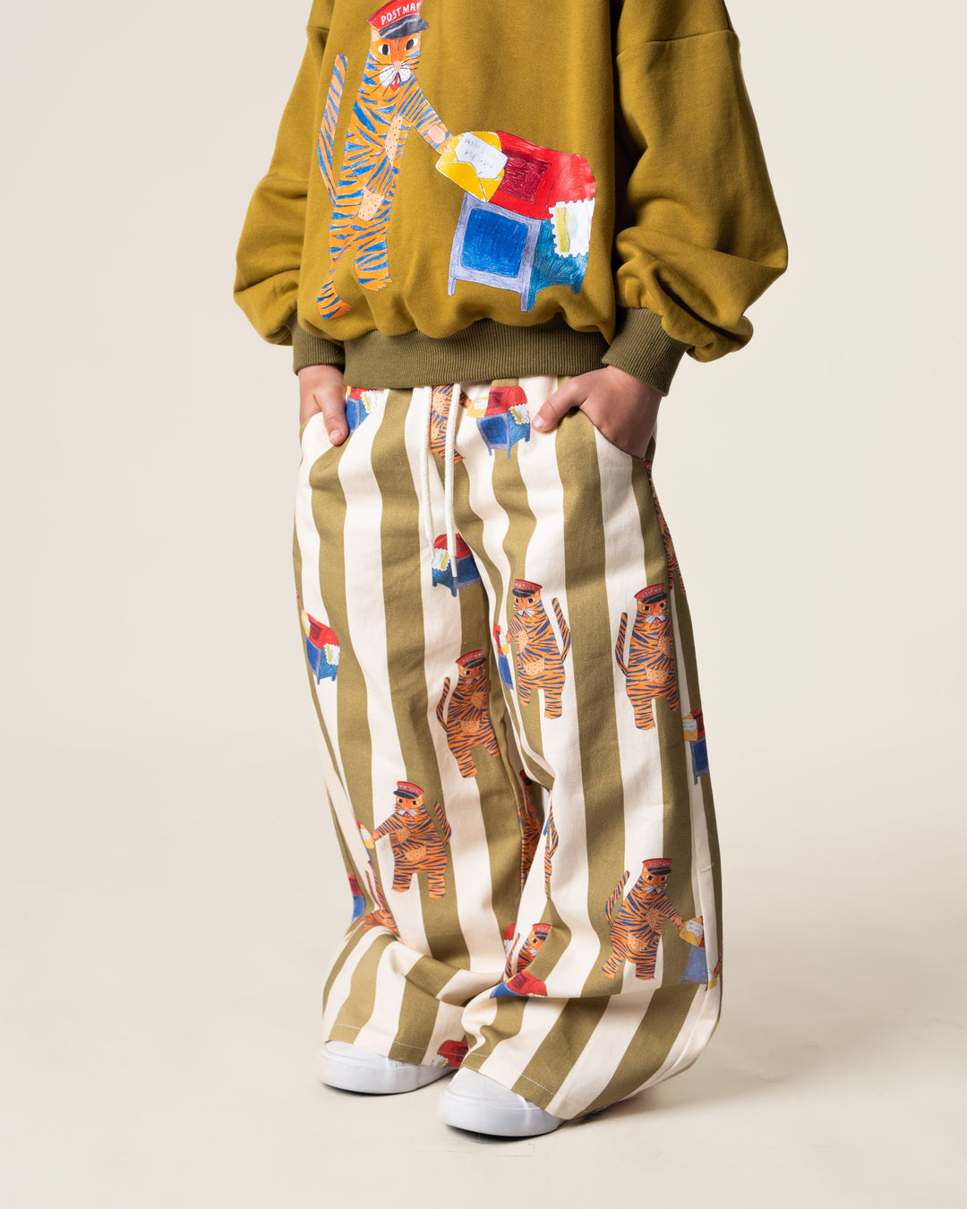 Das Ist Maurice Wide Leg Pants - Tiger the Postie