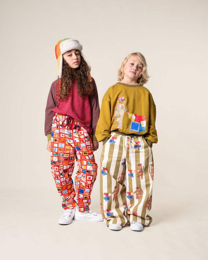 Das Ist Maurice Wide Leg Pants - Tiger the Postie