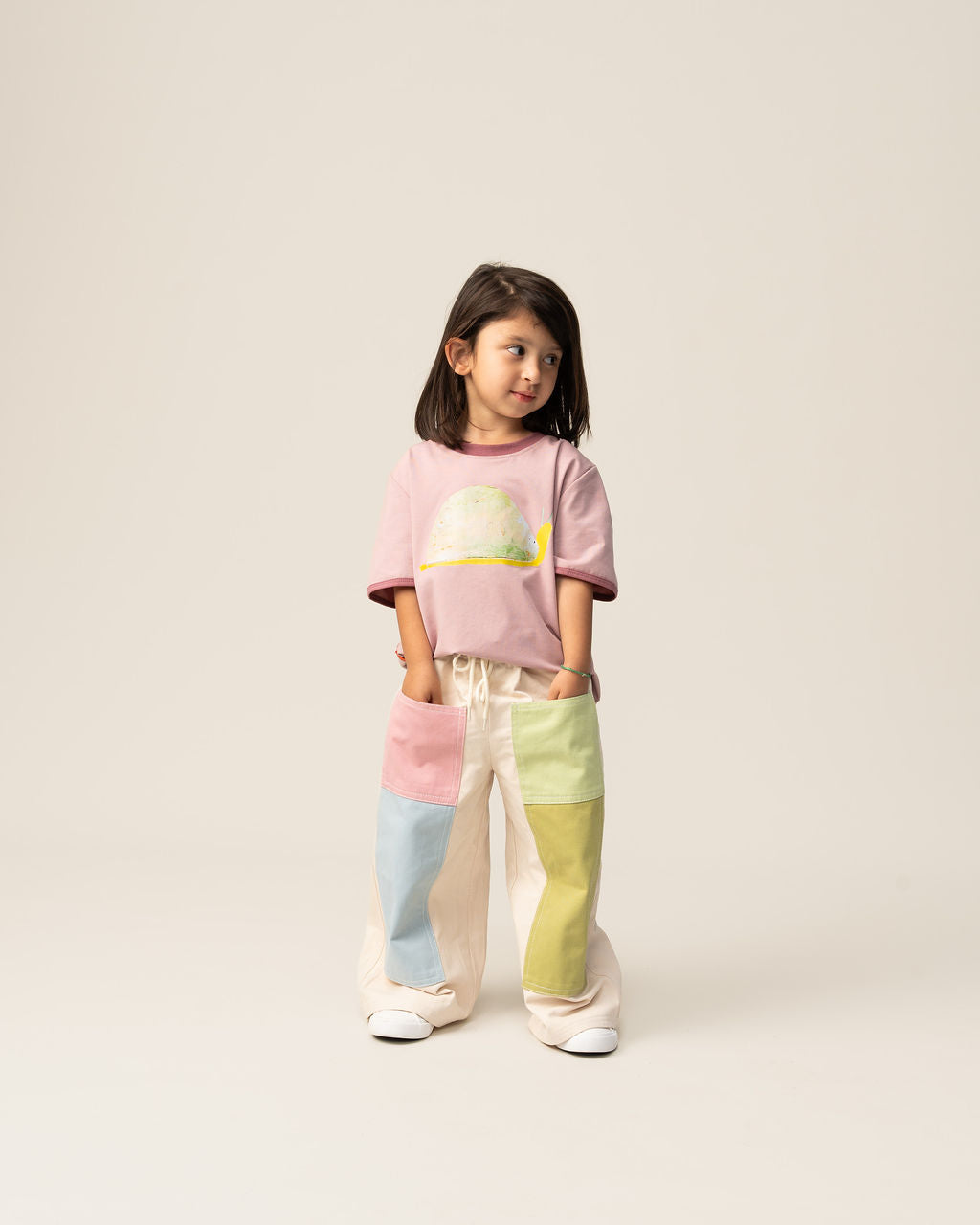 Das Ist Maurice Wide Leg Pants – Patchwork