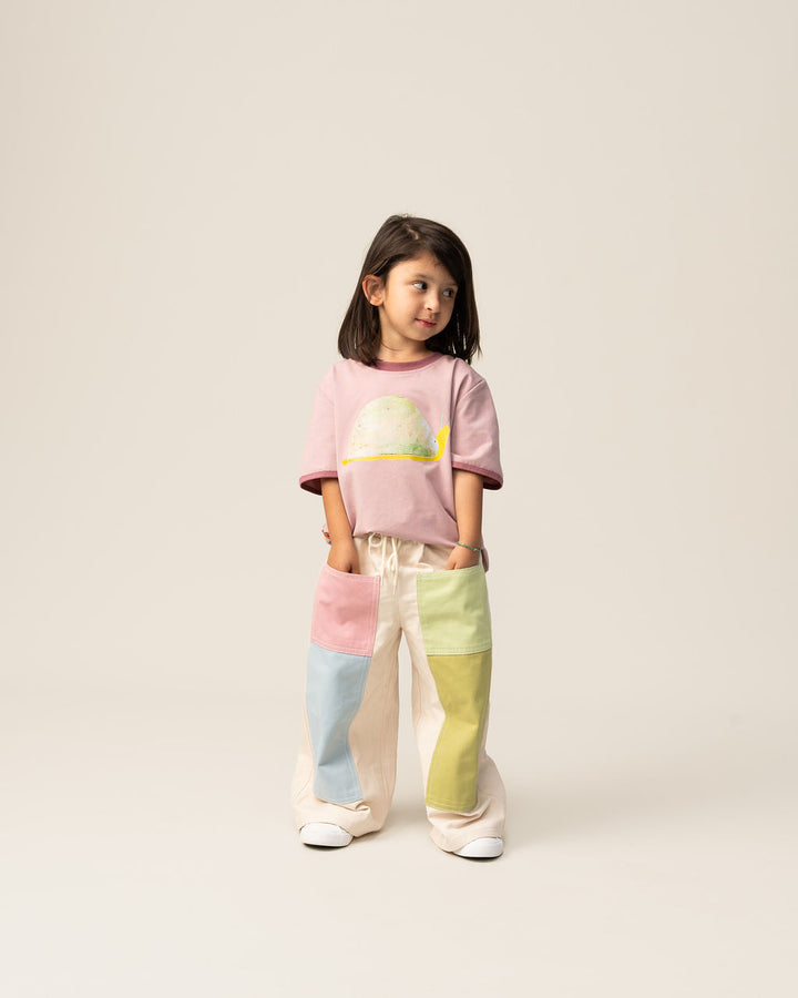 Das Ist Maurice Wide Leg Pants – Patchwork