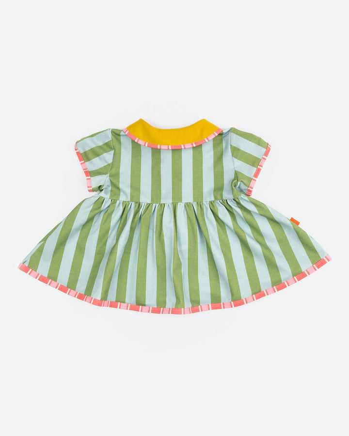 Das Ist Maurice Button Dress - Minty