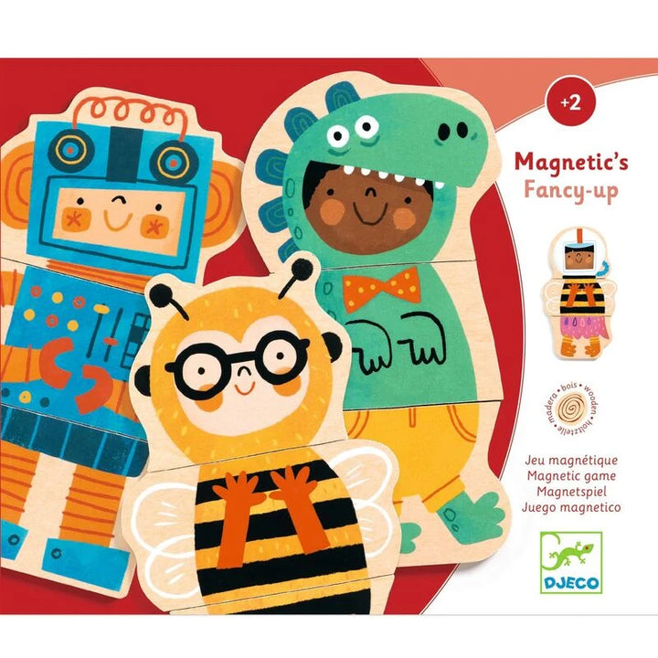 Djeco Fancy Up Wooden Magnetic Set