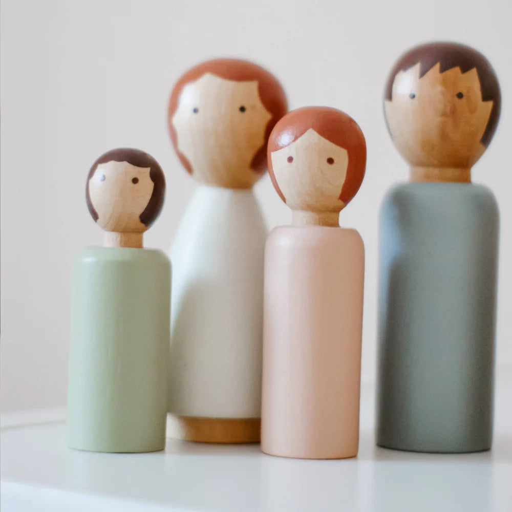 Le Toy Van Dubois Wooden Family Dolls 5pc Set