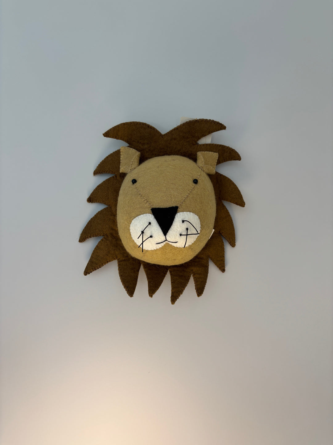 Gamcha Animal Head - Beige Lion