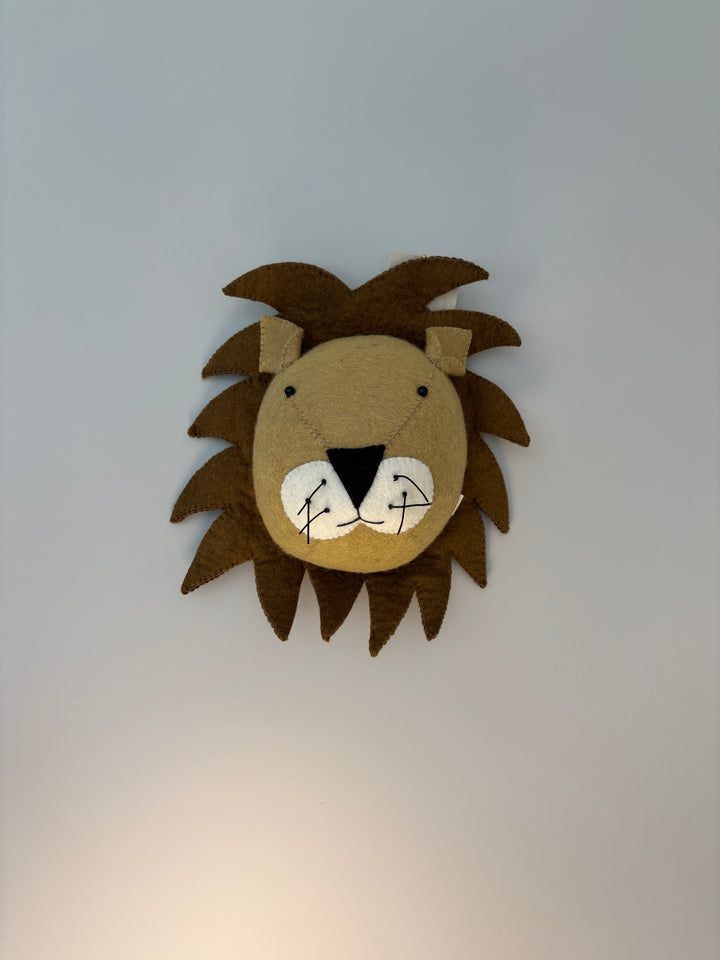 Gamcha Animal Head - Beige Lion