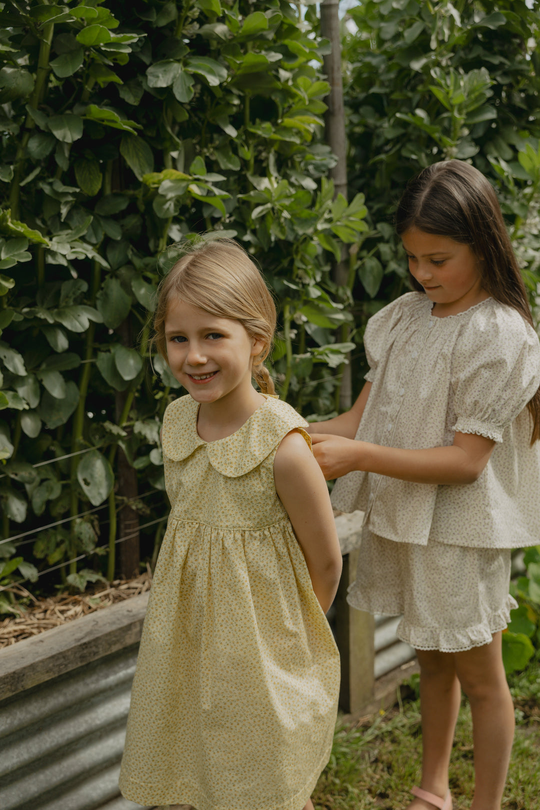 Elma Colette Dress - Buttercup