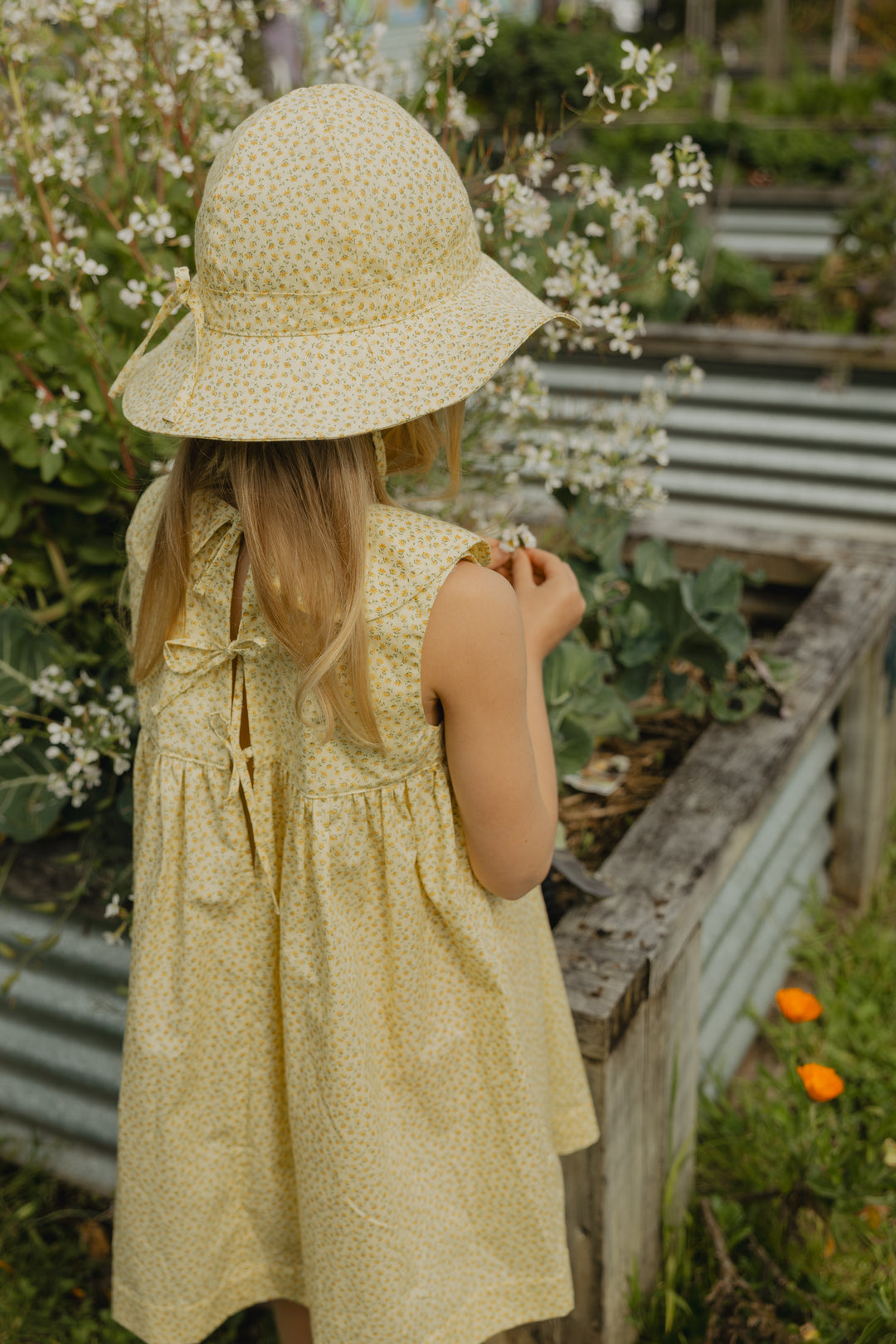 Elma Colette Dress - Buttercup