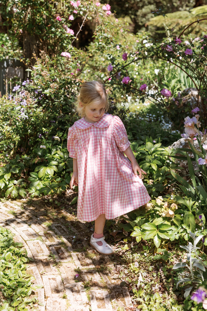 Elma Birdie Dress - Posy Check