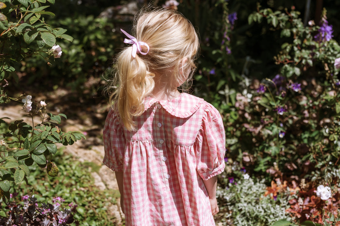 Elma Birdie Dress - Posy Check