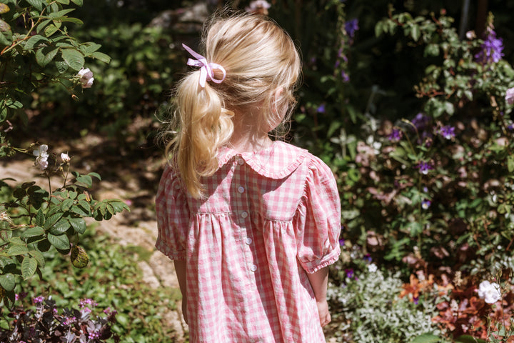 Elma Birdie Dress - Posy Check