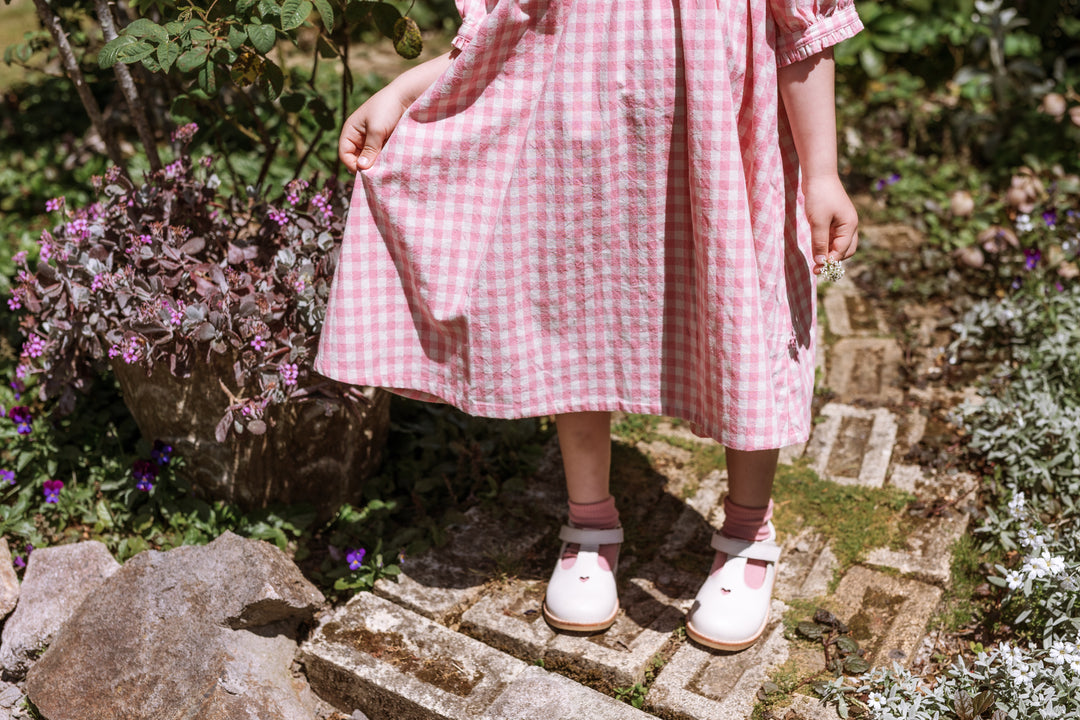 Elma Birdie Dress - Posy Check