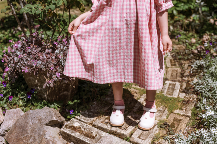 Elma Birdie Dress - Posy Check