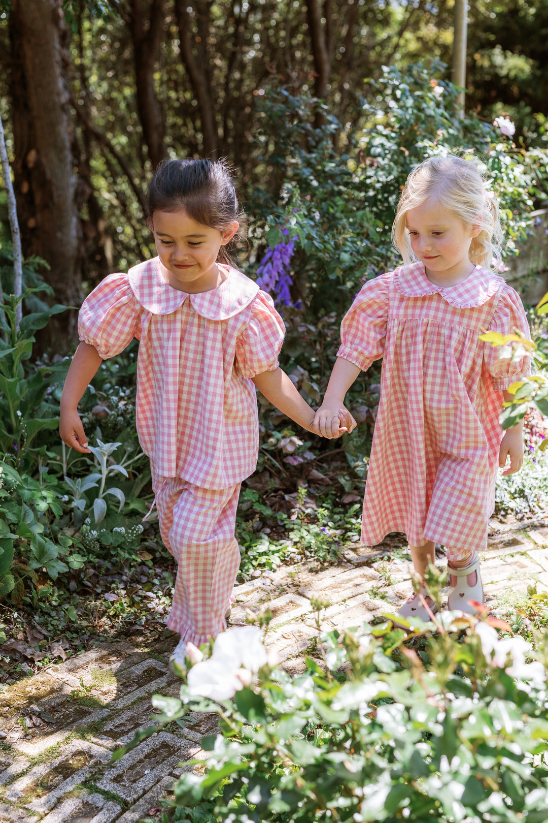 Elma Birdie Dress - Posy Check
