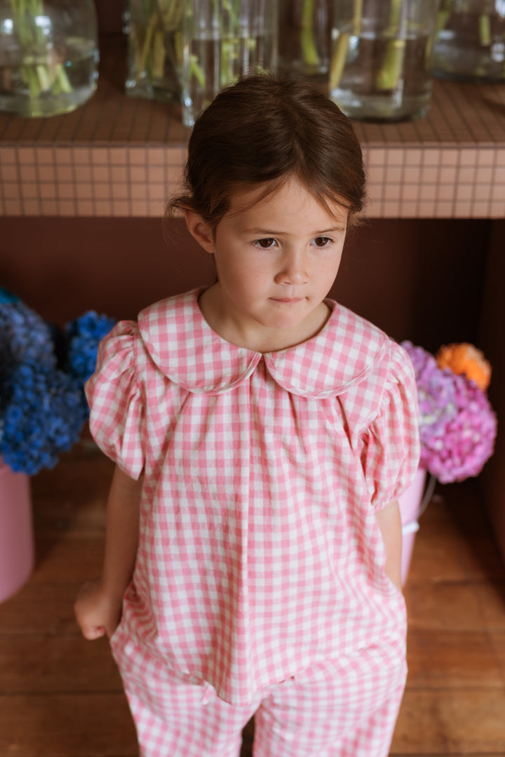 Elma Rudy Blouse - Posy Check