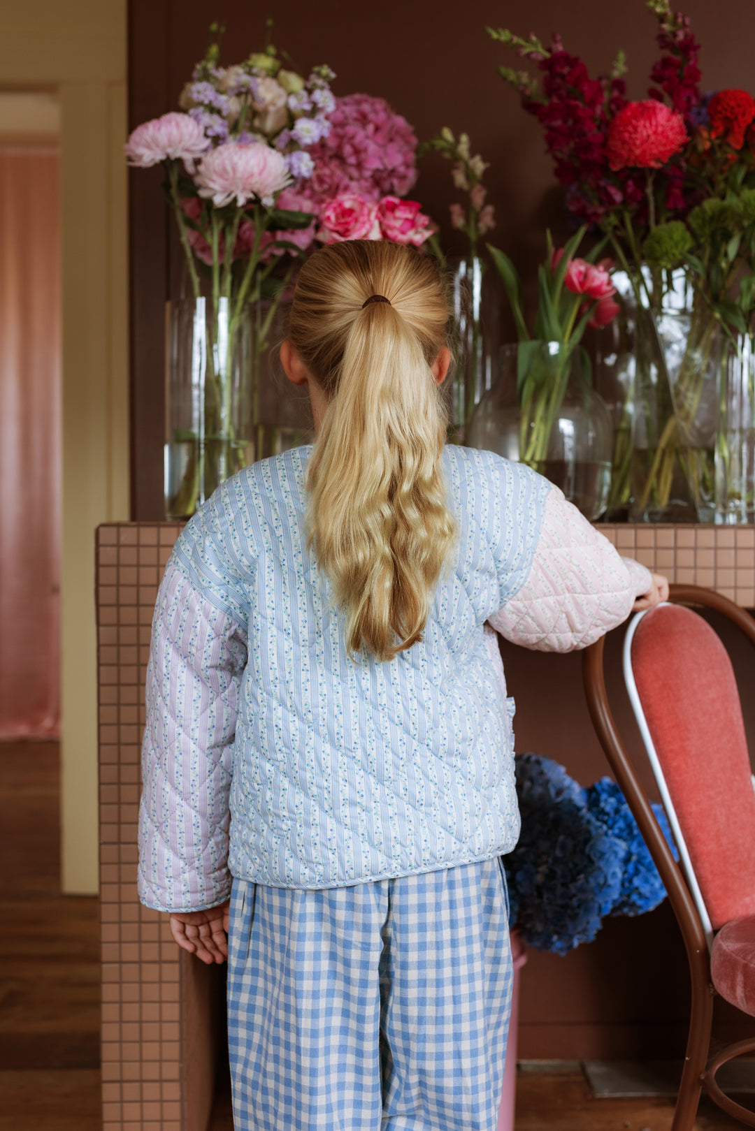 Elma Quincy Jacket - Floral Stripe