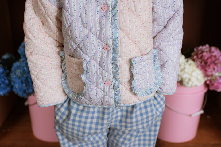 Elma Quincy Jacket - Floral Stripe
