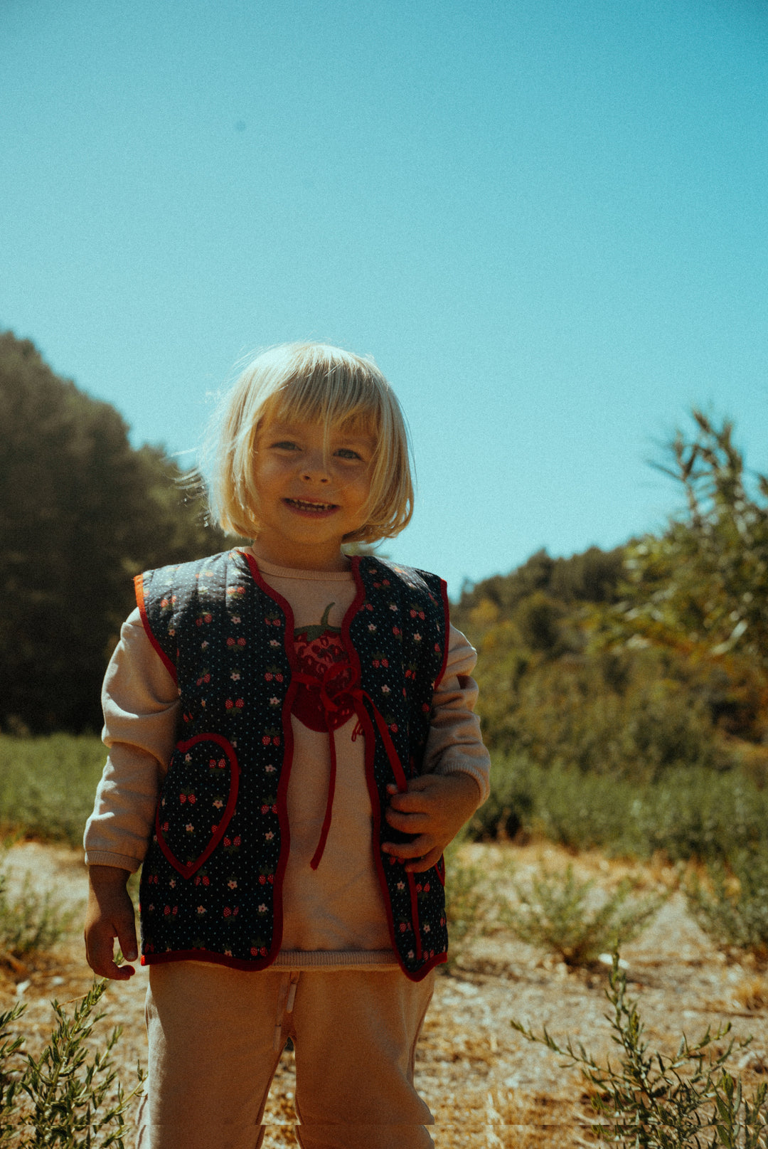 flöss Vida Berry Sweater - Acorn / Pre Order