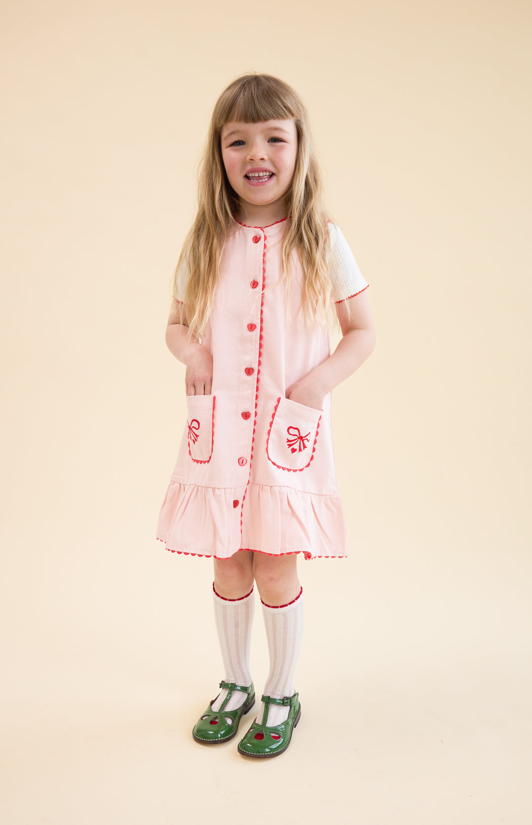 Flöss Elina Dress - Soft Rose