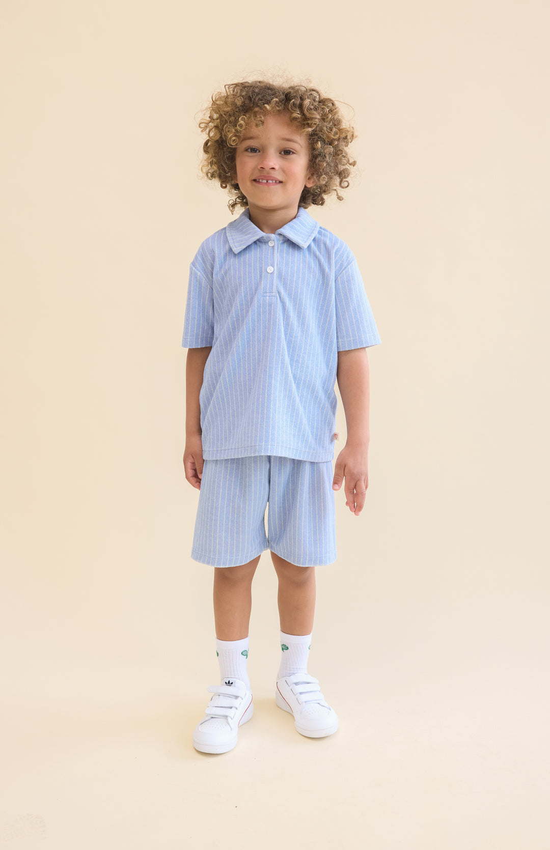 Flöss Nohr Shorts - Bright Blue Stripe