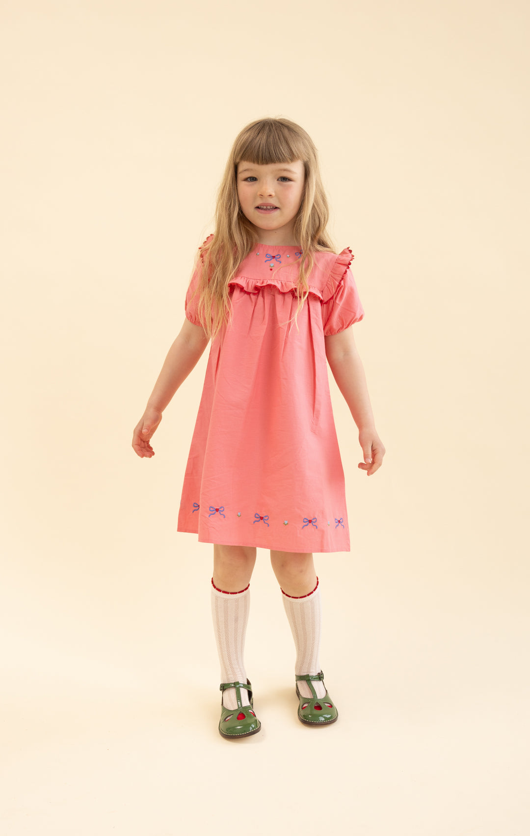 Flöss Rosa Dress - Dark Rose