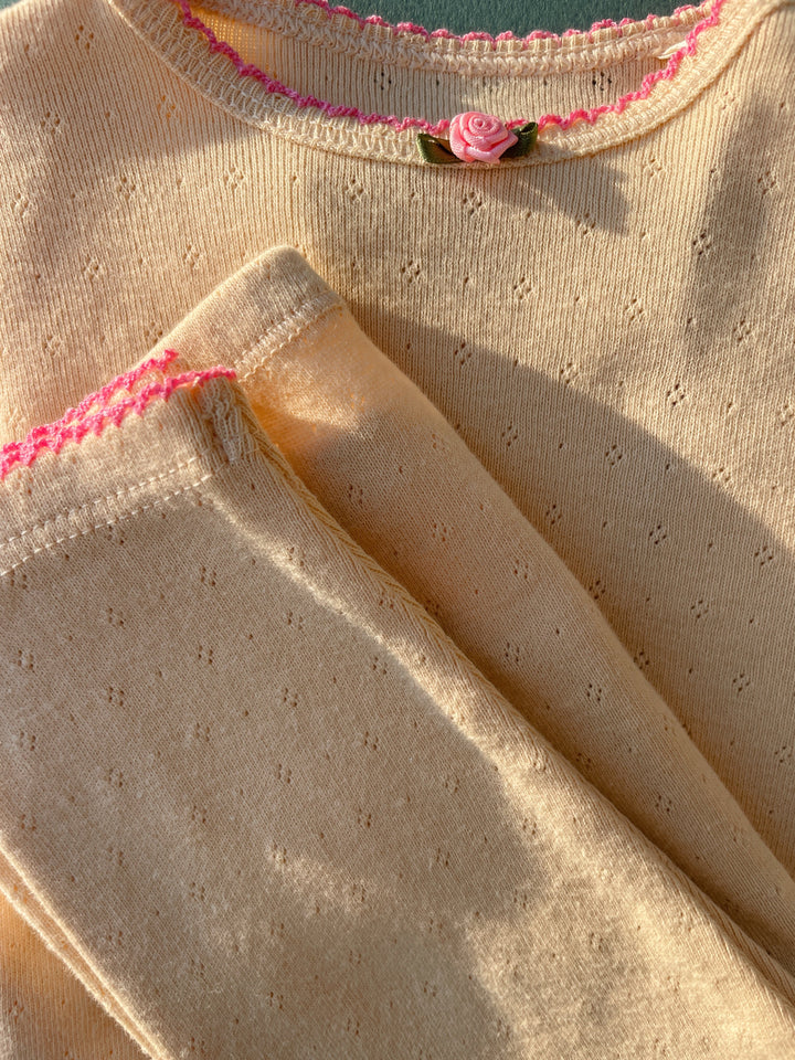 Konges Sløjd Minnie Body GOTS - Golden Fleece
