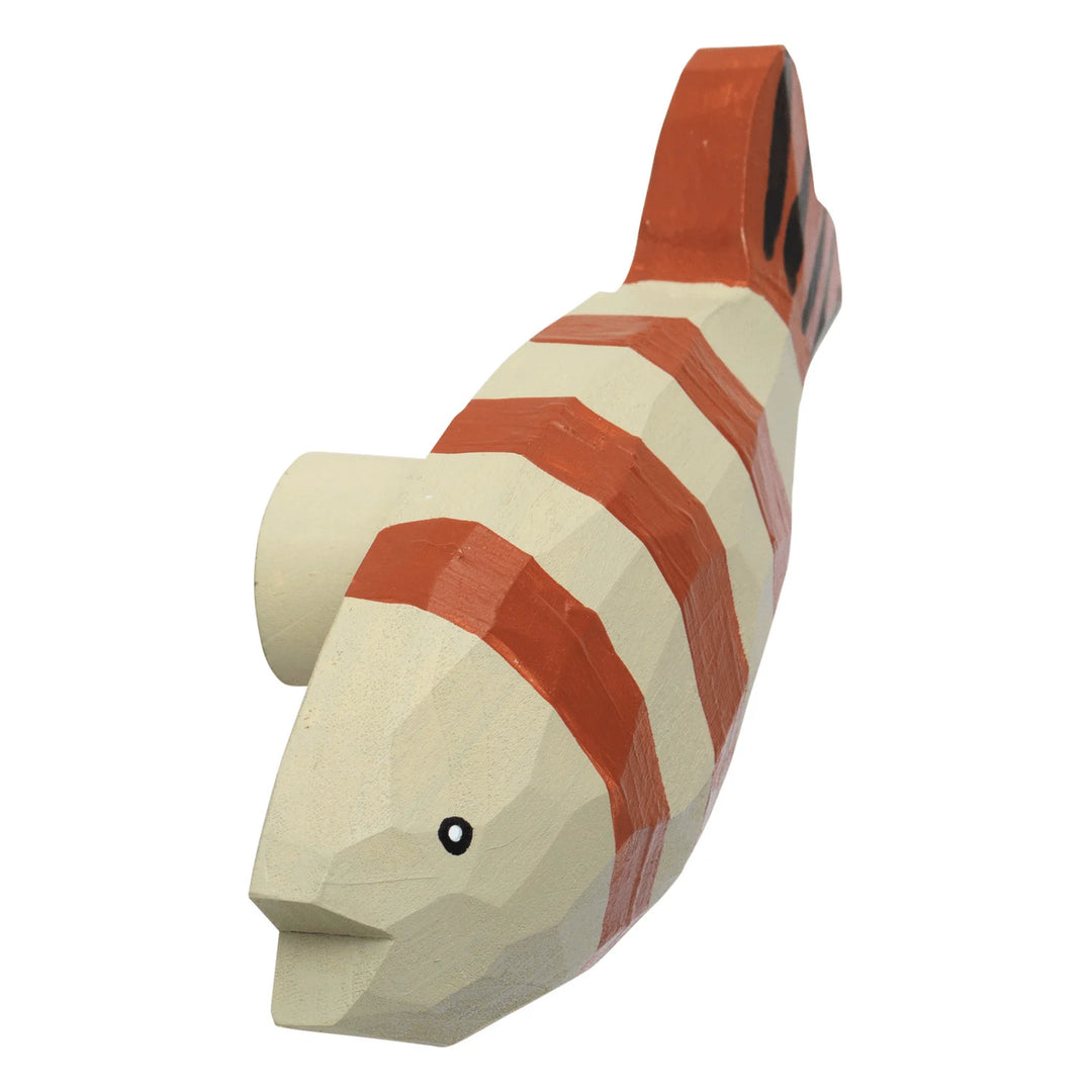 Ferm Living Harbour Hook Fish Stripe - Baked Clay