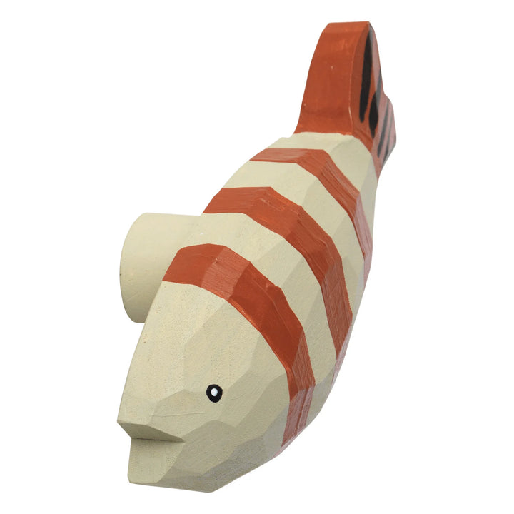 Ferm Living Harbour Hook Fish Stripe - Baked Clay