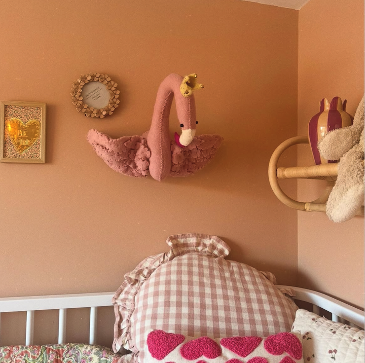 Gamcha Animal Head - Flamingo Pink