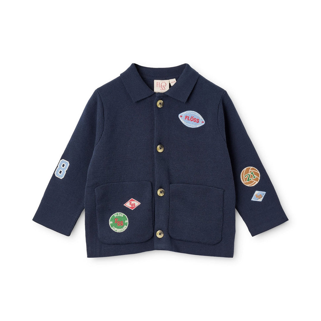 Flöss Vincent Overshirt - New Navy