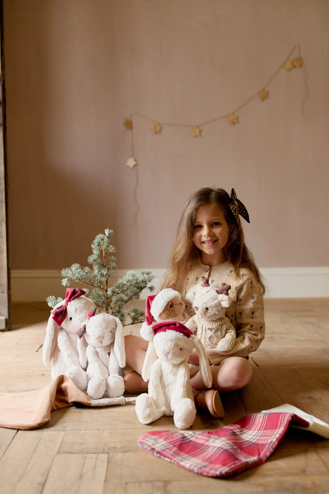 Snuggle Bunnies - Christmas Penelope - Pastel