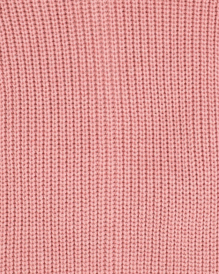 Minihaha Gemma Organic Knitted Beanie - Dusky Rose