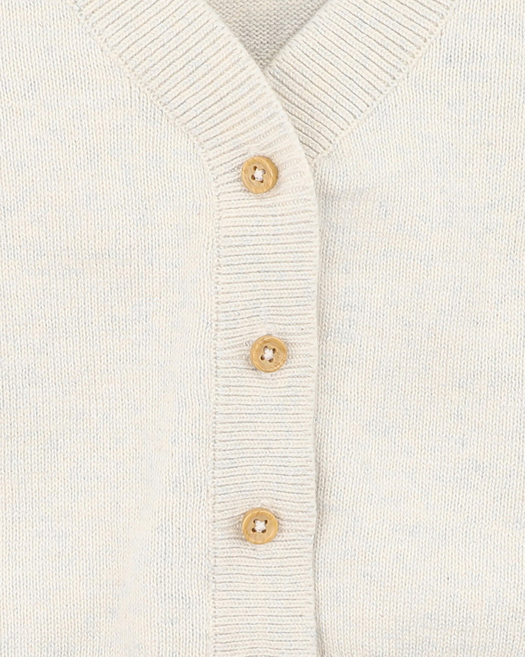 Bébé by Minihaha Brady Organic Cotton Cardigan - Sky Marl