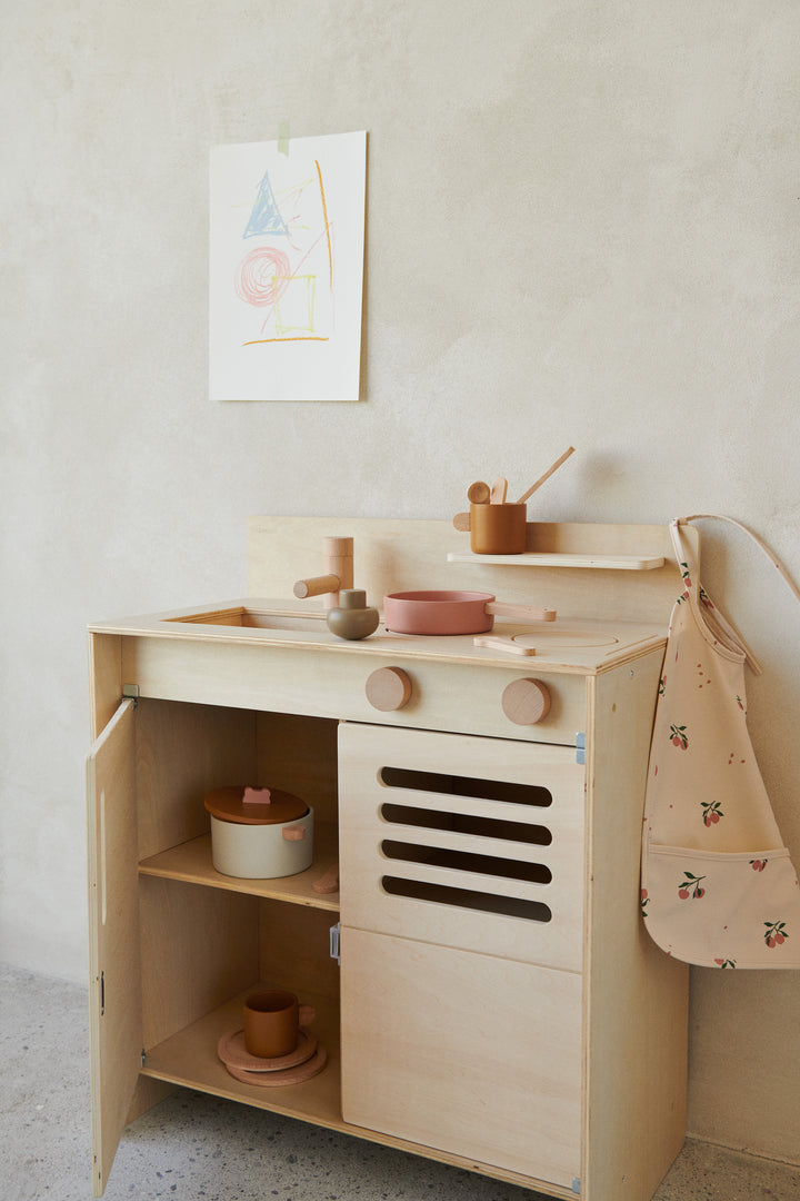 Liewood Lai Bib - Peach / Sea Shell Mix