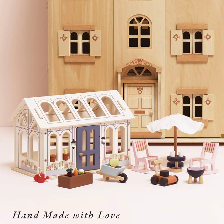 Le Toy Van - Dolls House Conservatory Set