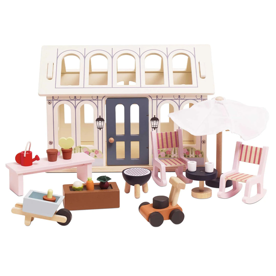 Le Toy Van - Dolls House Conservatory Set