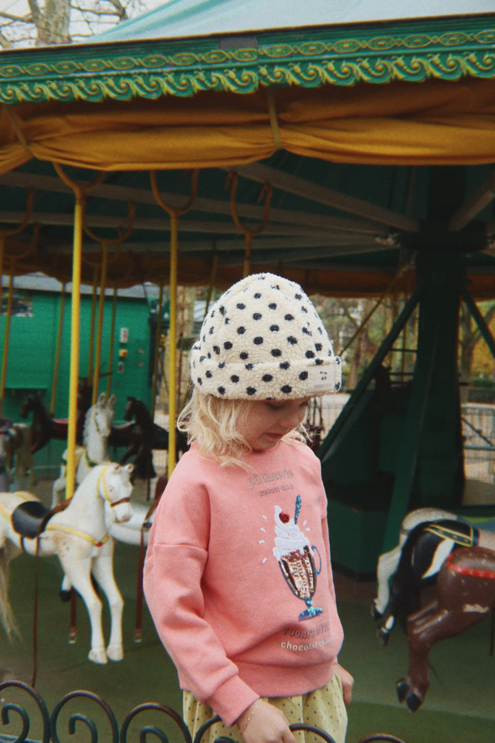Konges Sløjd Lou Sequin Sweatshirt - Peach Blossom