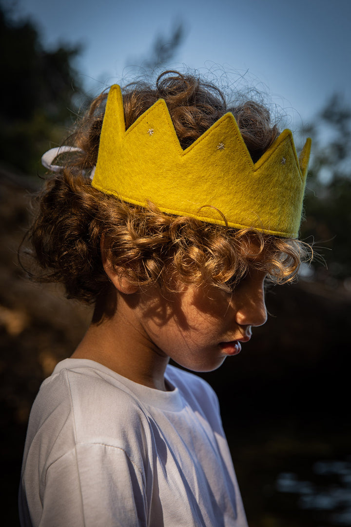 Muskhane Rani Crown - Lemon