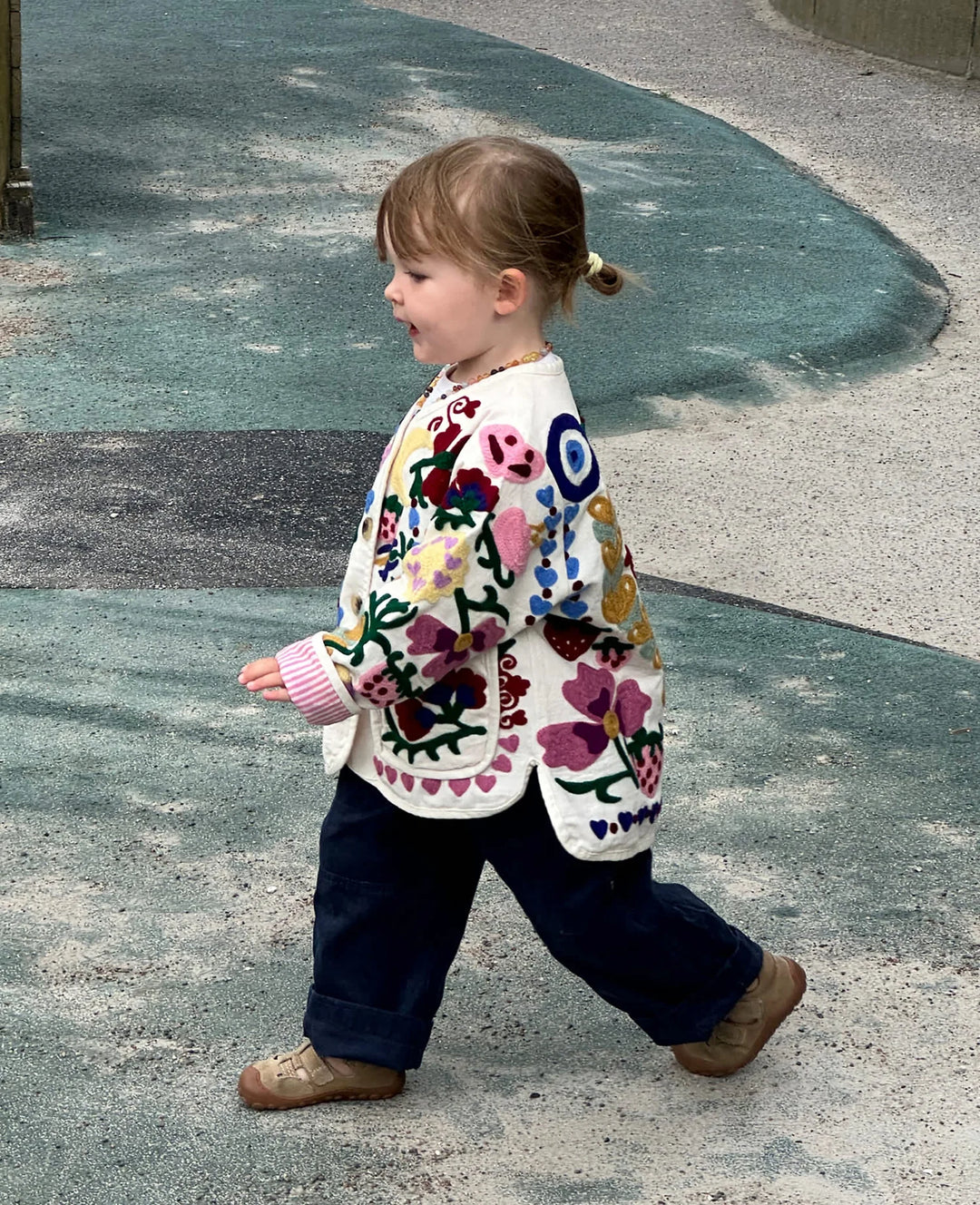 SISSEL EDELBO MINI Maggie Mini Jacket - White Rose ONE LEFT!