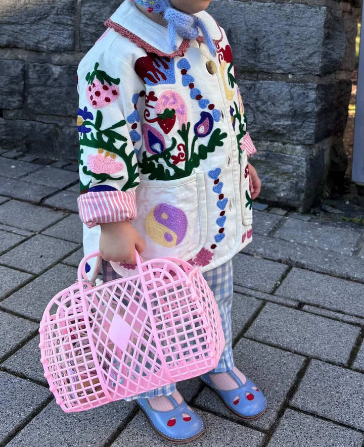 SISSEL EDELBO MINI Maggie Mini Jacket - White Rose ONE LEFT!