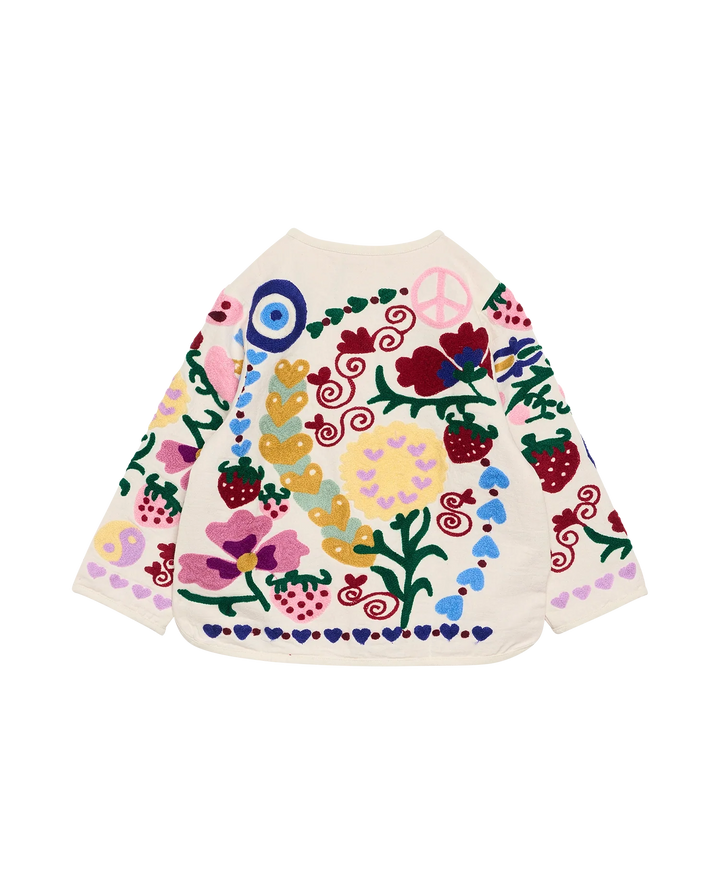 SISSEL EDELBO MINI Maggie Mini Jacket - White Rose ONE LEFT!