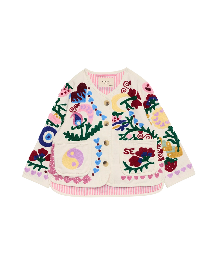 SISSEL EDELBO MINI Maggie Mini Jacket - White Rose ONE LEFT!