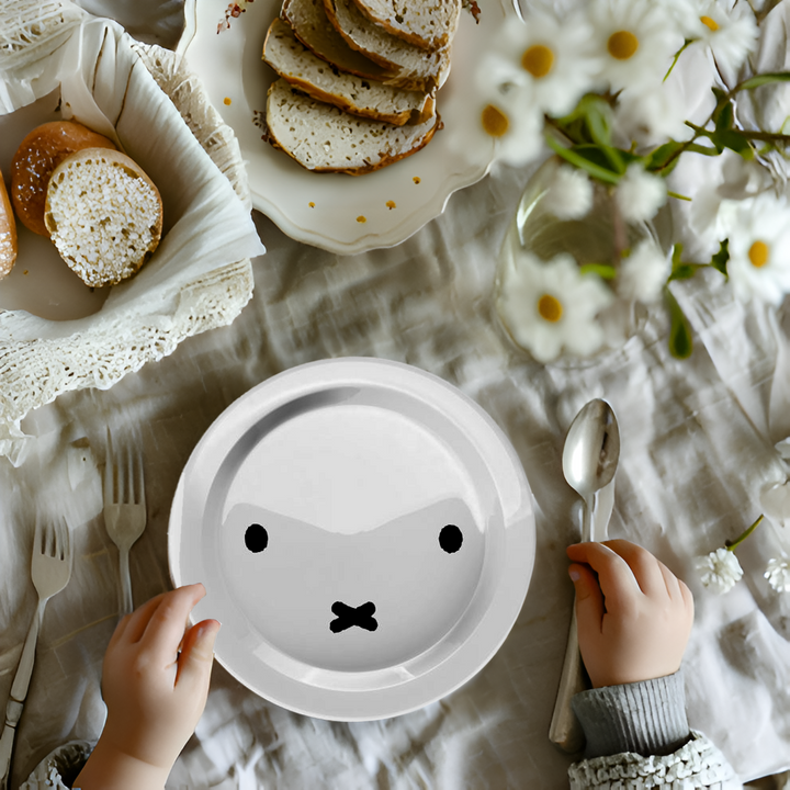 Miffy Tin Plate 21cm - Miffy Face