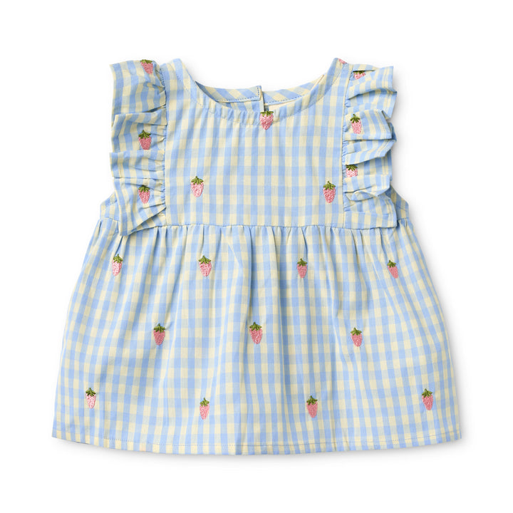 Flöss Mille Baby Set - Sky Blue Gingham